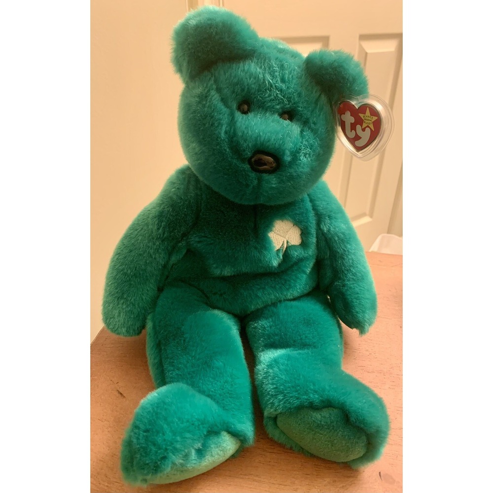Ty Beanie Buddy - Erin the Irish Bear Buddies Plush 14"